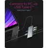 ICY BOX IB-DK4022a-CPD Wired USB 3.2 Gen 1 (3.1 Gen 1) USB-C Aluminium, Silver
