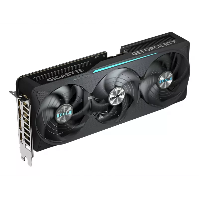 GIGABYTE GeForce RTX 5070 Ti EAGLE OC SFF 16G graafikakaart - 16 GB GDDR7, 256-bitine, PCI-E 5.0, 2542 MHz tuumasagedus, 3 x DP 2.1a, 1 x HDMI 2.1b, NVIDIA DLSS 4, GV-N507TEAGLE OC-16GD