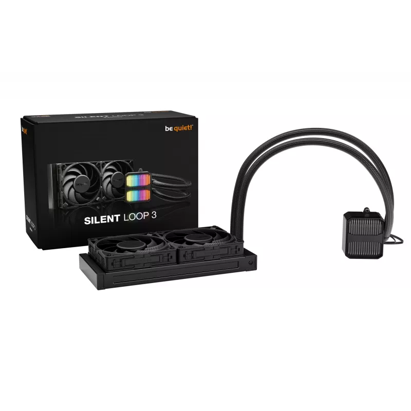 be quiet! Silent Loop 3 240 mm protsessori vedelikjahutuskomplekt 12 cm must 1 tk