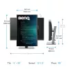 BenQ RD240Q arvutimonitor 61,2 cm (24,1 tolli) 2560 x 1600 pikslit WQXGA LCD must