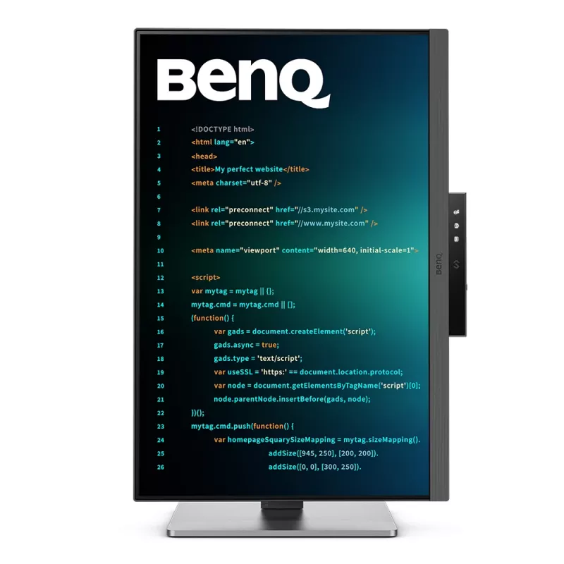 BenQ RD240Q arvutimonitor 61,2 cm (24,1 tolli) 2560 x 1600 pikslit WQXGA LCD must
