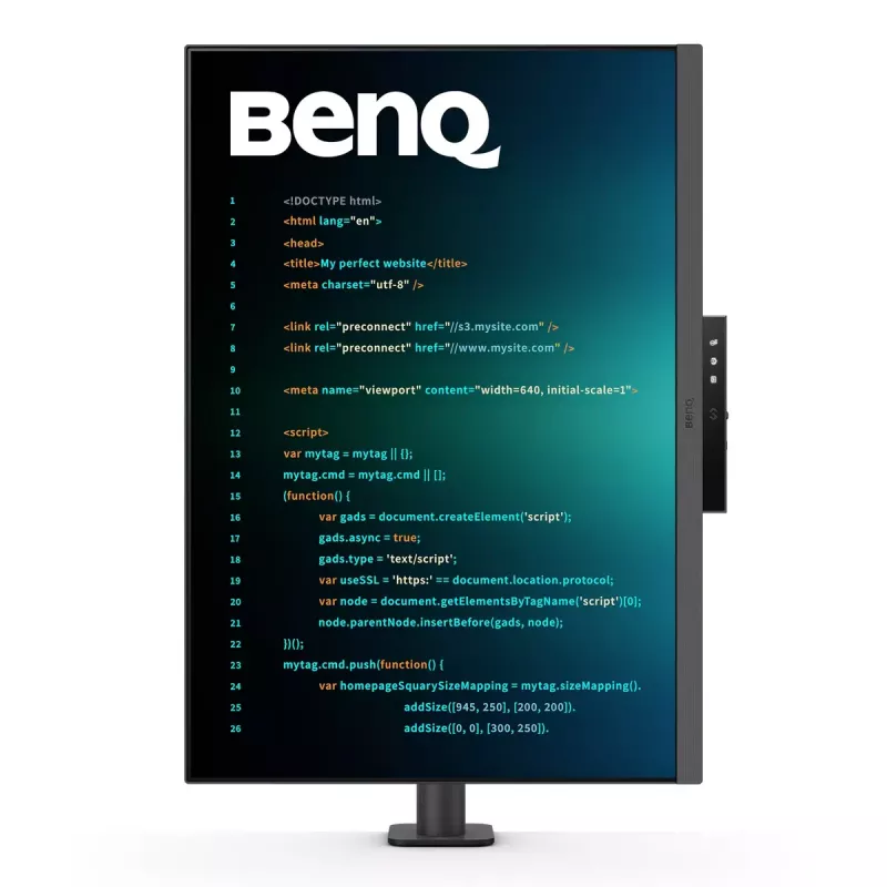 Monitor BenQ RD280UA 28.2 tolli 4K Ultra HD IPS 3840 x 2560, 3:2, HDR10, 350 cd/m², USB‑C PD 90W, 5 ms