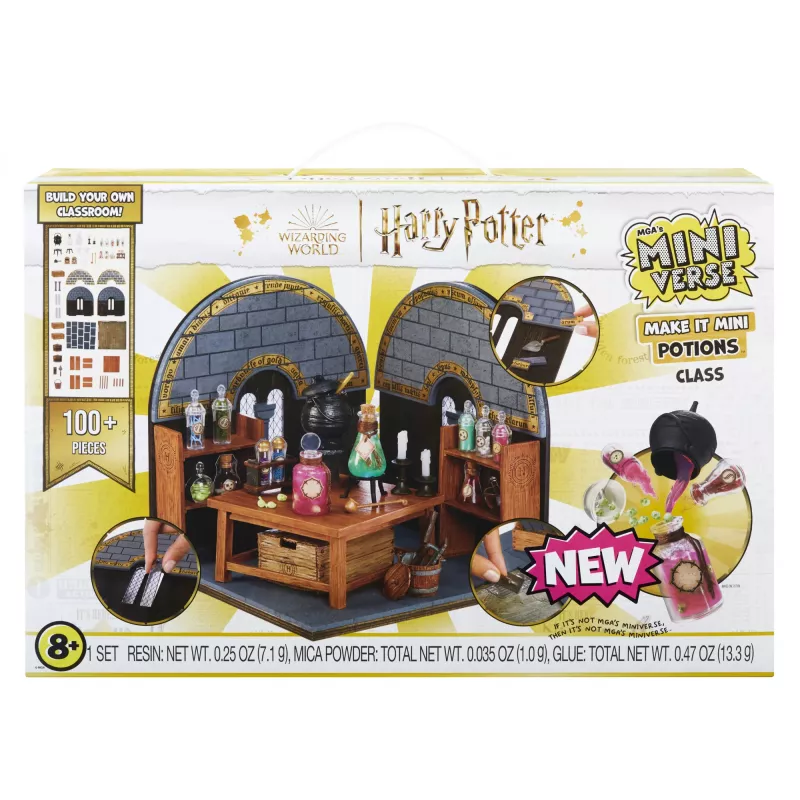 Miniverse Make It Mini Harry Potter Build It Set, 8 a, Harry Potter, Mitmevärviline