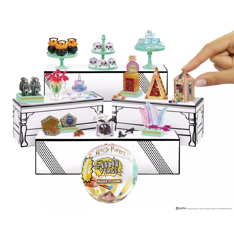 Miniverse Make It Mini Harry Potter Honeydukes PDQ-s, 8 a, Mitmevärviline, Plast