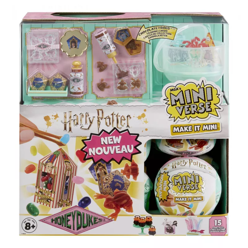 Miniverse Make It Mini Harry Potter Honeydukes PDQ-s, 8 a, Mitmevärviline, Plast