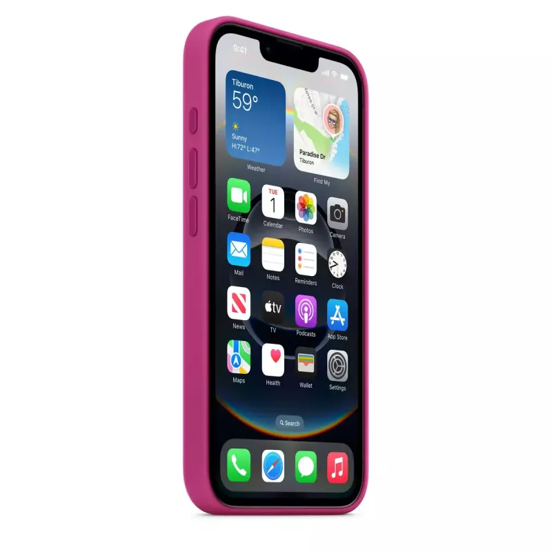 APPLE Apple Siliconist ümbris iPhone 16e fuksia