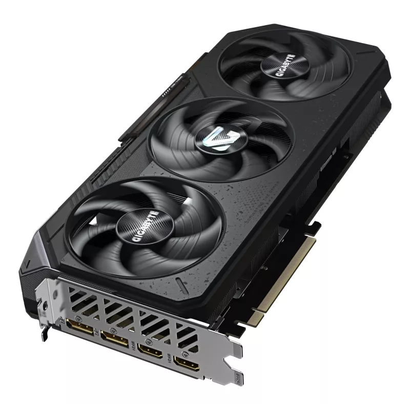 GIGABYTE graafikakaart Radeon RX 9070 — 16 GB GDDR6, PCIe 5.0, 256-bit, 2700 MHz boost, 2×HDMI 2.1b, 2×DP 2.1a, 3 ventilaatorit