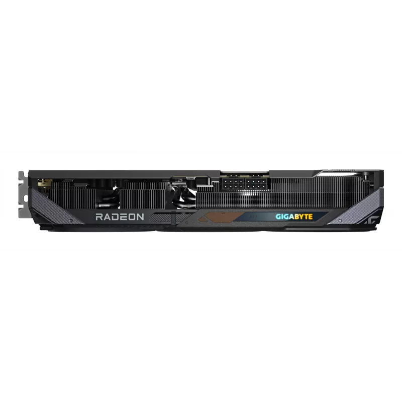 GIGABYTE graafikakaart Radeon RX 9070 — 16 GB GDDR6, PCIe 5.0, 256-bit, 2700 MHz boost, 2×HDMI 2.1b, 2×DP 2.1a, 3 ventilaatorit