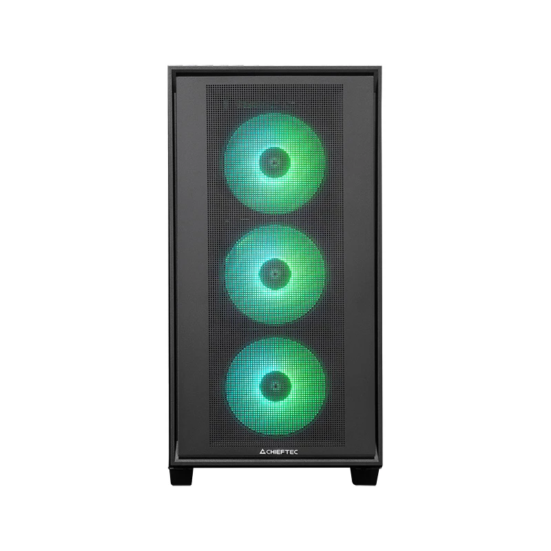 Chieftec GS-03B-OP arvutikorpus Midi Tower Must