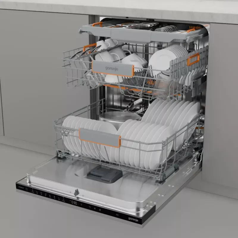Sisseehitatud nõudepesumasin Gorenje GV673C65 14 komplekti Roostevaba teras