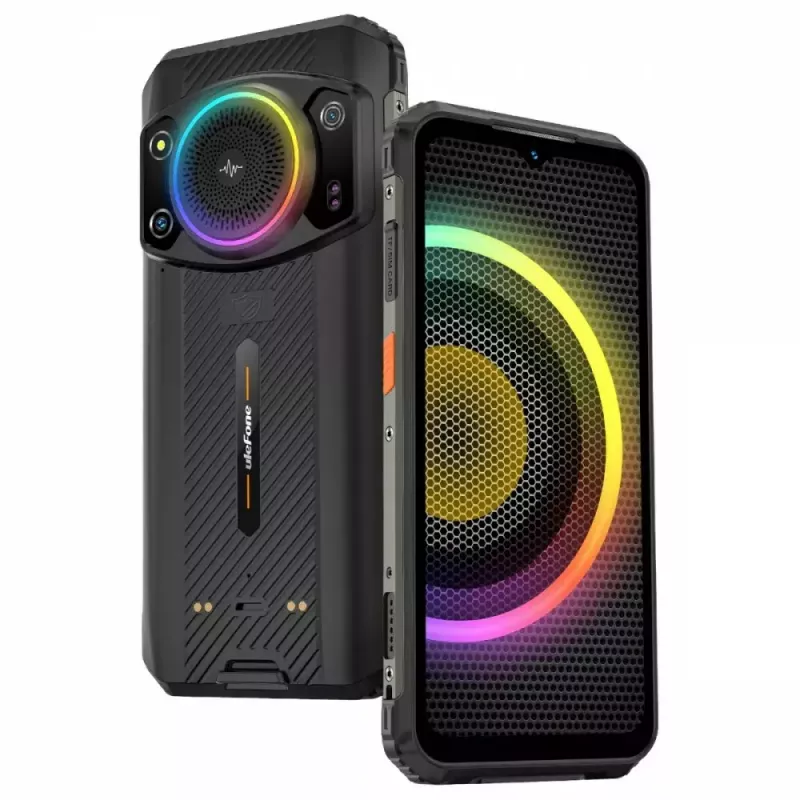 Nutitelefon UleFone Armor 21 — 6,58-tolline ekraan, 8 GB RAM, 256 GB salvestusruum, must