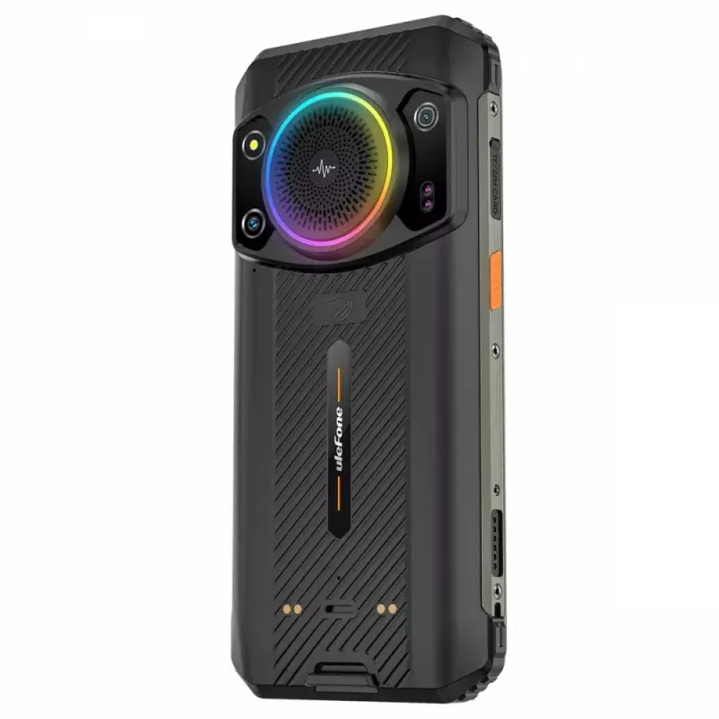 Nutitelefon UleFone Armor 21 — 6,58-tolline ekraan, 8 GB RAM, 256 GB salvestusruum, must