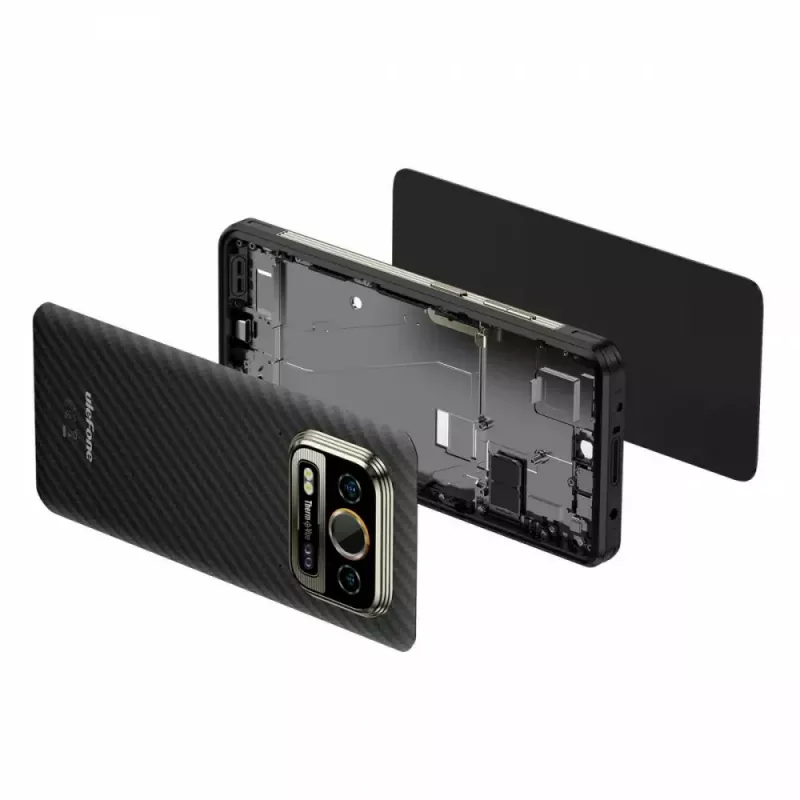 Nutitelefon UleFone Armor 25T 6,0-tolline 6/256 GB Härmas Must, energiaklass B
