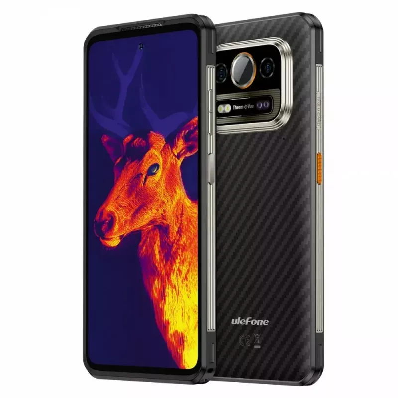 Nutitelefon UleFone Armor 25T 6,0-tolline 6/256 GB Härmas Must, energiaklass B