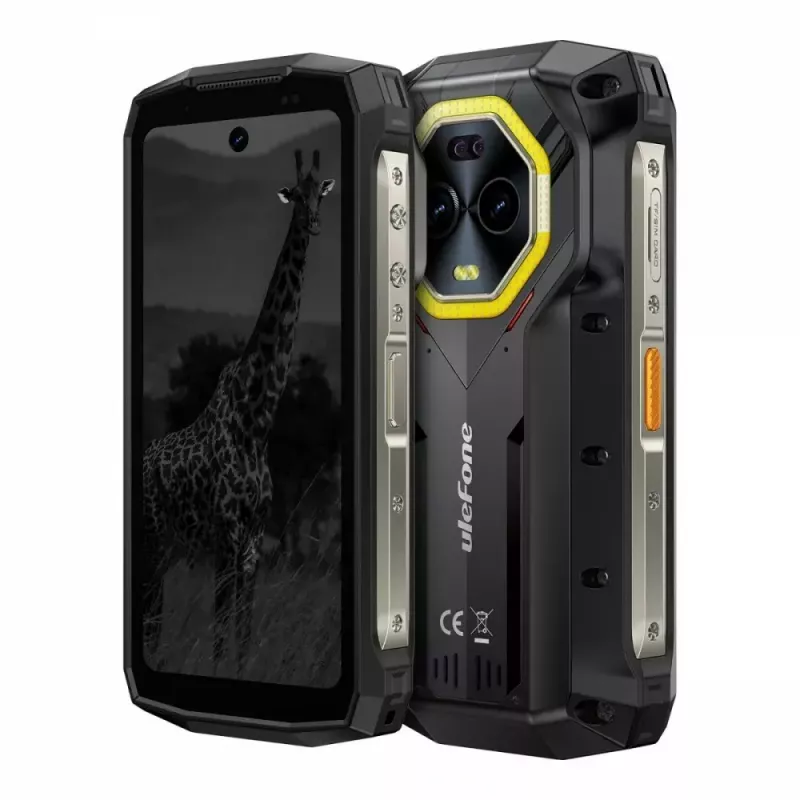 Nutitelefon UleFone Armor Mini 20 Pro 4G 6,1 tolli 8/256 GB must, energiaklass B