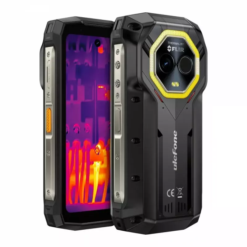 Nutitelefon UleFone Armor Mini 20T Pro 5G, 4,7-tolline ekraan, 8 GB muutmälu, 256 GB salvestusruum, must