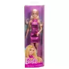 Barbie Fashionistas nukk nr 230 metallilise roosa minikleidiga ja südameväljalõikega, blondid juuksed