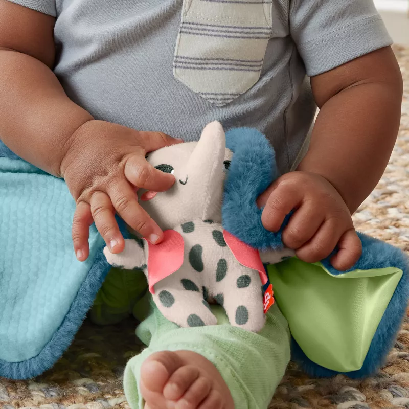 Pehme mänguasi MATTEL Fisher-Price Planet Friends Giant Ear Elephant HKD63, plüüsist elevandikaaslane