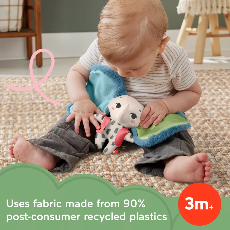 Pehme mänguasi MATTEL Fisher-Price Planet Friends Giant Ear Elephant HKD63, plüüsist elevandikaaslane