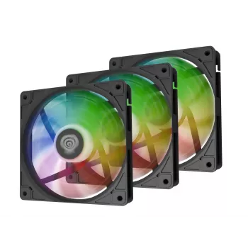 GENESIS Oxal 120 ARGB arvutikorpuse ventilaator 12 cm Must