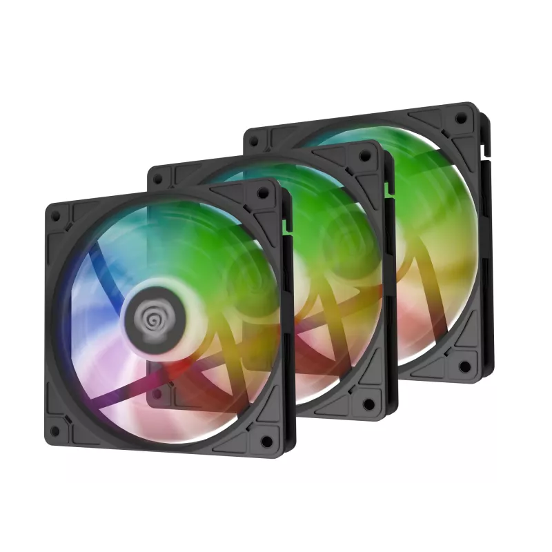 GENESIS Oxal 120 ARGB arvutikorpuse ventilaator 12 cm Must