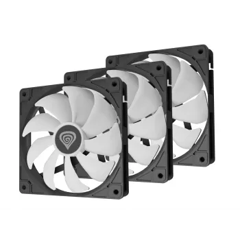 GENESIS Oxal 120 ARGB arvutikorpuse ventilaator 12 cm Must