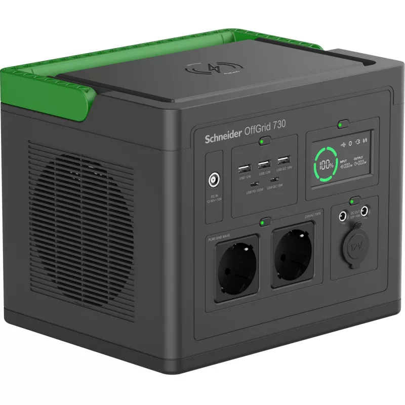 APC PPS730-GR kaasaskantav elektrijaam liitium-ioon (Li-Ion) 995 W 6.4 kg