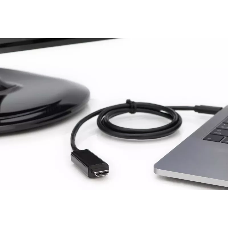 DIGITUS USB Type-C Gen2 to HDMI-A adapterkaabel - 5m
