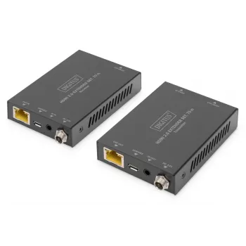 DIGITUS HDMI 2.0 pikenduskomplekt 70m 4K/60Hz 18 Gbps HDCP 2.2 HDR PoC