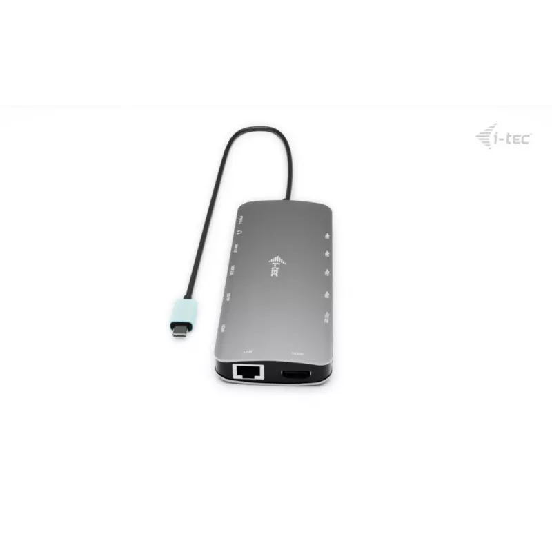 i-tec Metal USB-C Nano 3x Display Dock, 2x HDMI 1x USB-C video + Power Delivery 140W