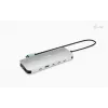 i-tec Metal USB-C Nano 3x Display Dock, 2x HDMI 1x USB-C video with Power Delivery 140W + Universal Charger 140 W