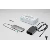 i-tec Metal USB-C Nano 3x Display Dock, 2x HDMI 1x USB-C video with Power Delivery 140W + Universal Charger 140 W