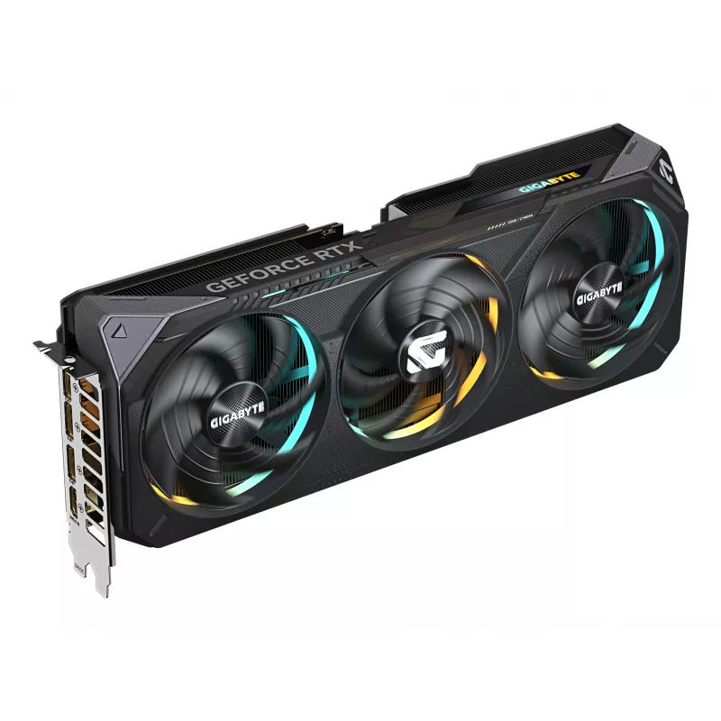 GIGABYTE GeForce RTX 5070 GAMING OC 12G graafikakaart - 12 GB GDDR7, 192-bitine, PCI-E 5.0, 2625 MHz tuumsagedus, 3 x DP 2.1a, 1 x HDMI 2.1b, NVIDIA DLSS 4, GV-N5070GAMING OC-12GD