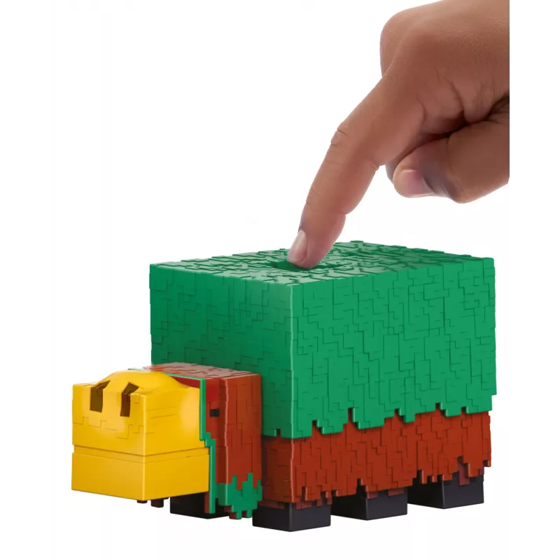 Minecraft Nuusutaja märulifiguur mängutäpsete helidega, 3,25-tolline skaala kogutav mänguasi