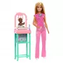 Barbie beebiarsti nukk blondi moenukuga, 1 beebinukk, mööbel ja tarvikud