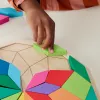 Fisher-Price puidust mandala geomeetriline pusle väikelastele ja lastele, 40 puidust tükki