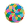 Fisher-Price puidust mandala geomeetriline pusle väikelastele ja lastele, 40 puidust tükki