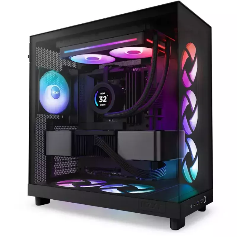 Ventilaator NZXT RF-U24HF-B1 120mm 500-2400 RPM Must