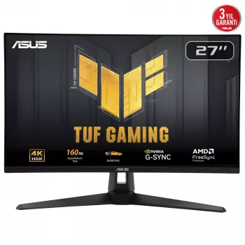 ASUS TUF Gaming VG27UQ1A arvutimonitor 68.6 cm (27 tolli) 3840 x 2160 pikslit 4K Ultra HD LCD Must