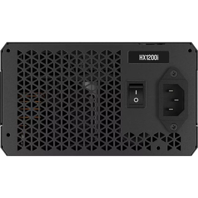 Toiteplokk CORSAIR HX1200 1200 W ATX 24-pin täielikult modulaarne 80 PLUS Platinum must 14 cm ventilaator