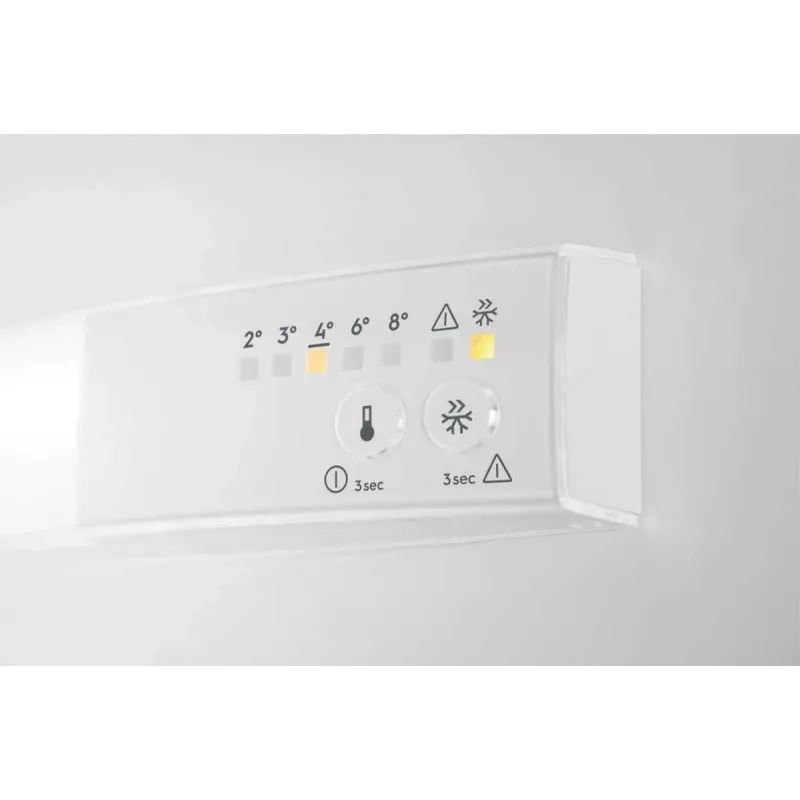 Sisseehitatav külmik Electrolux LNT6NE18S — 257 L, puutetundlik juhtimine, alumine sügavkülm, No Frost, valge
