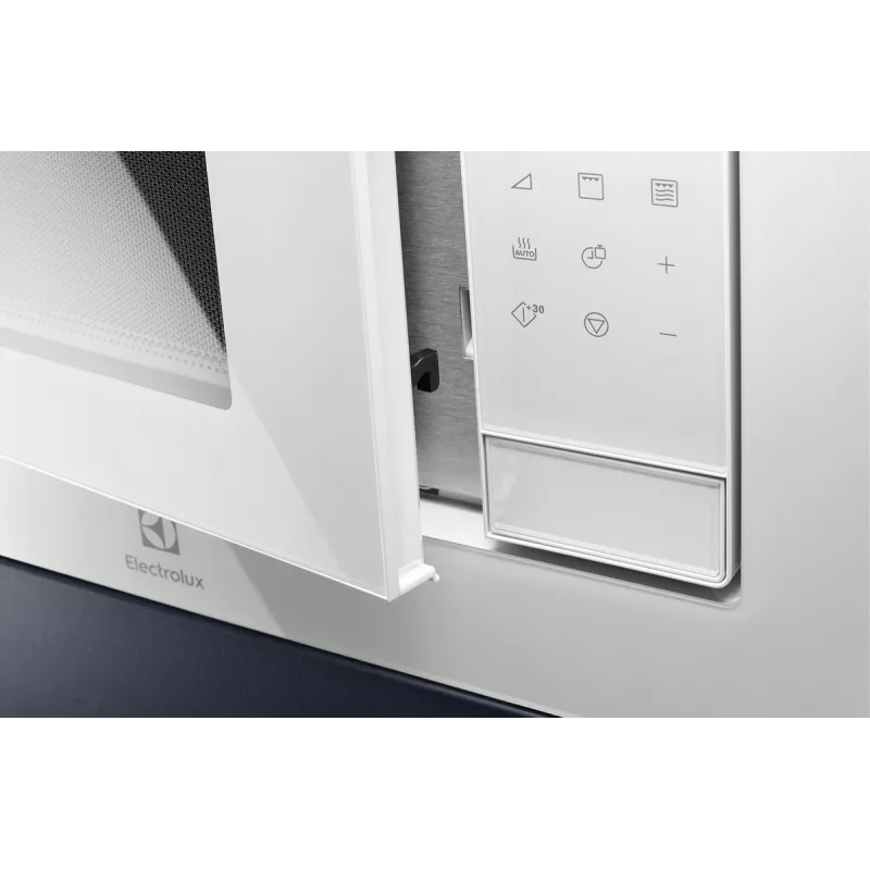 Solo mikrolaineahi Electrolux LMS2203EMX — 700 W, 20 L, roostevaba teras/must, sisseehitatav (56×35×38 cm)