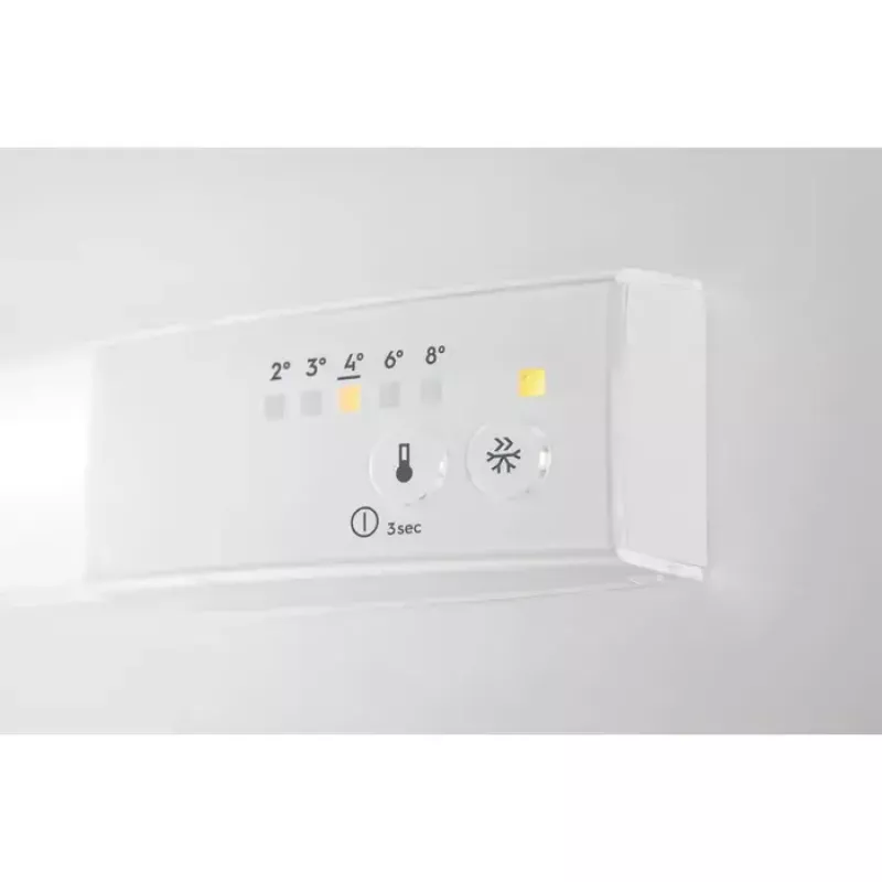 Sisseehitatud kombikülmik Electrolux LFB3AE82R — 93 L kogumaht, 16 L ülemine sügavkülmik, puutejuhtimine, ümberpööratavad uksed, valge