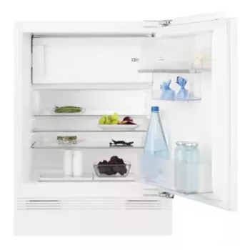 Sisseehitatud kombikülmik Electrolux LFB3AE82R — 93 L kogumaht, 16 L ülemine sügavkülmik, puutejuhtimine, ümberpööratavad uksed, valge