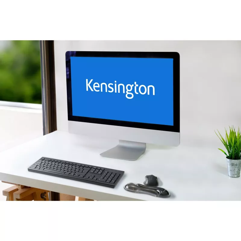 Kensington õhuke Duo Geel-hiire/juhtkuuli randmetugi - Hall, Hall, Geel, Termoplastne polüuretaan (TPU), Hiina, MIL-STD-810H Meetod 504.3 Vedelikega saastumine, 192 mm, 72 mm