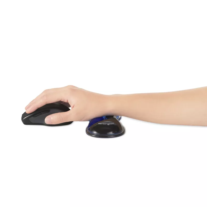 Kensington õhuke Duo Gel hiir/Trackball Wrist Rest - sinine, sinine, geel, termoplastne polüuretaan (TPU), Hiina, MIL-STD-810H Method 504.3 Contamination by Fluids, 192 mm, 72 mm
