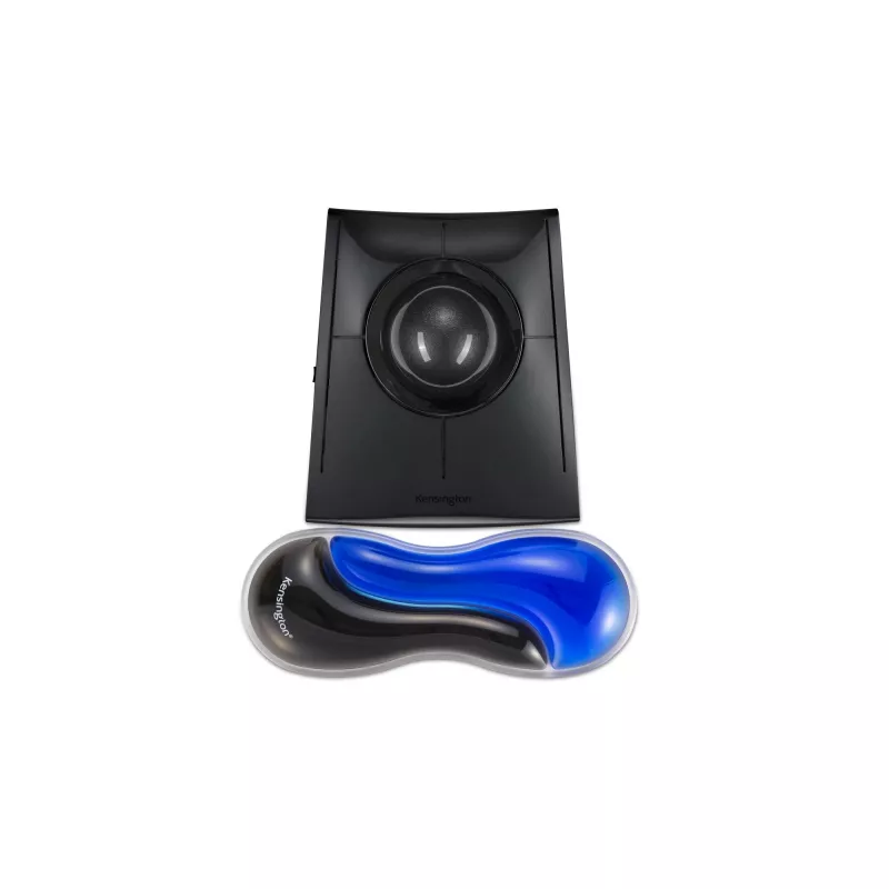 Kensington õhuke Duo Gel hiir/Trackball Wrist Rest - sinine, sinine, geel, termoplastne polüuretaan (TPU), Hiina, MIL-STD-810H Method 504.3 Contamination by Fluids, 192 mm, 72 mm