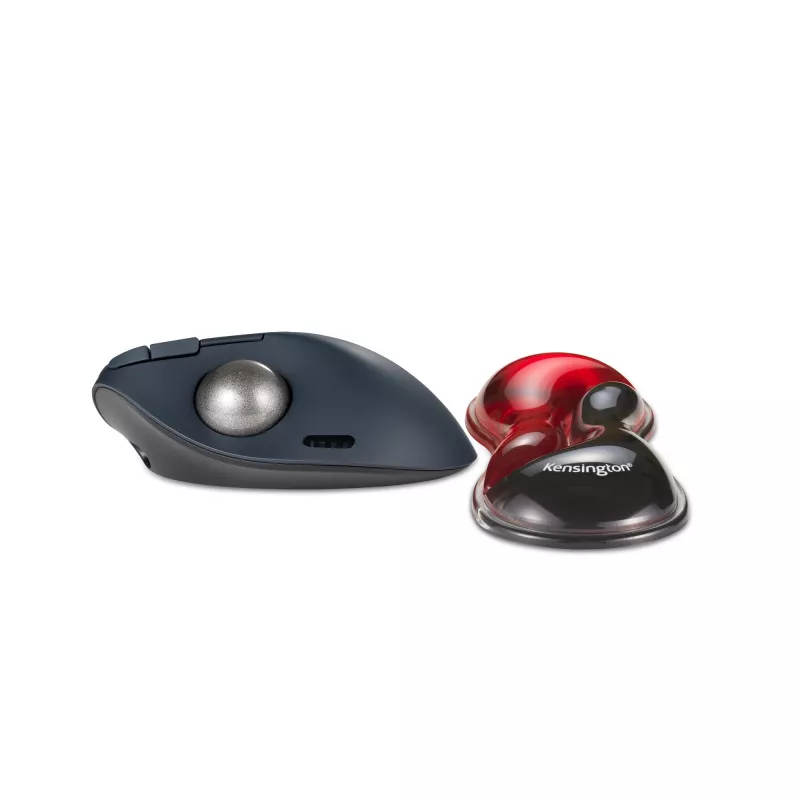 Kensington Slim Duo Geelist Hiire/Trackballi Randmetugi - Punane