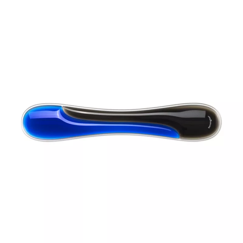 Kensington õhuke Duo Gel klaviatuuri randmetugi - Sinine, Sinine, Geel, Termoplastne polüuretaan (TPU), Hiina, MIL-STD-810H meetod 504.3 Saastumine vedelikega, 490 mm, 95 mm