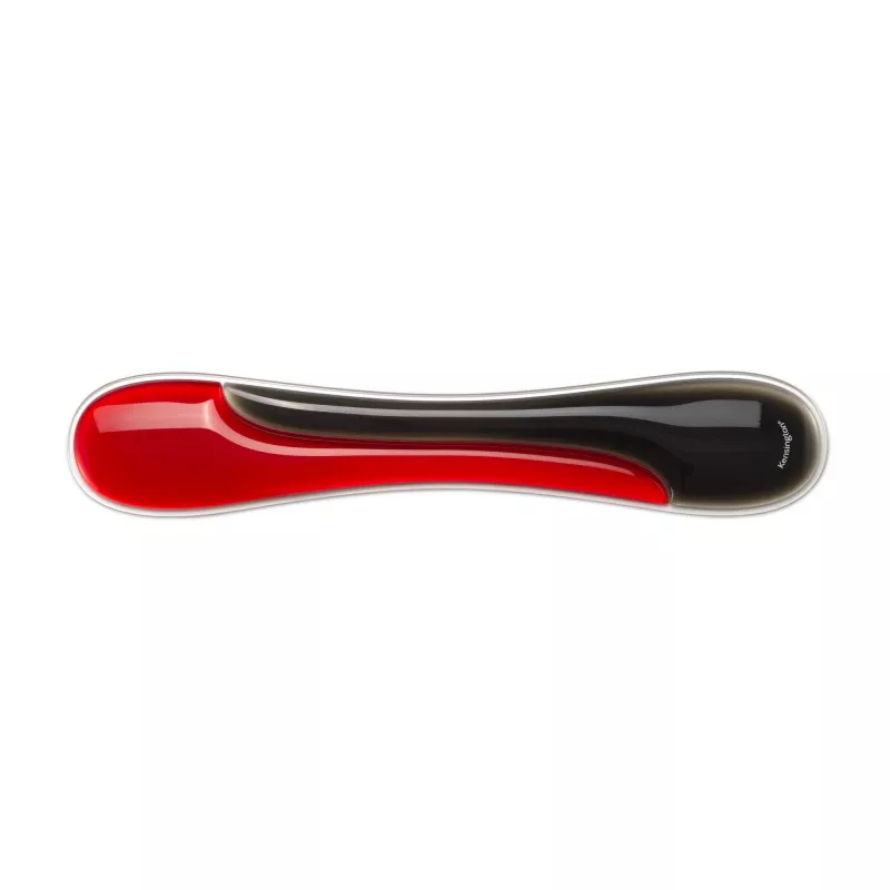 Kensington õhuke Duo Gel klaviatuuri randmetugi - punane, punane, geel, termoplastiline polüuretaan (TPU), Hiina, MIL-STD-810H Method 504.3 Contamination by Fluids, 490 mm, 95 mm